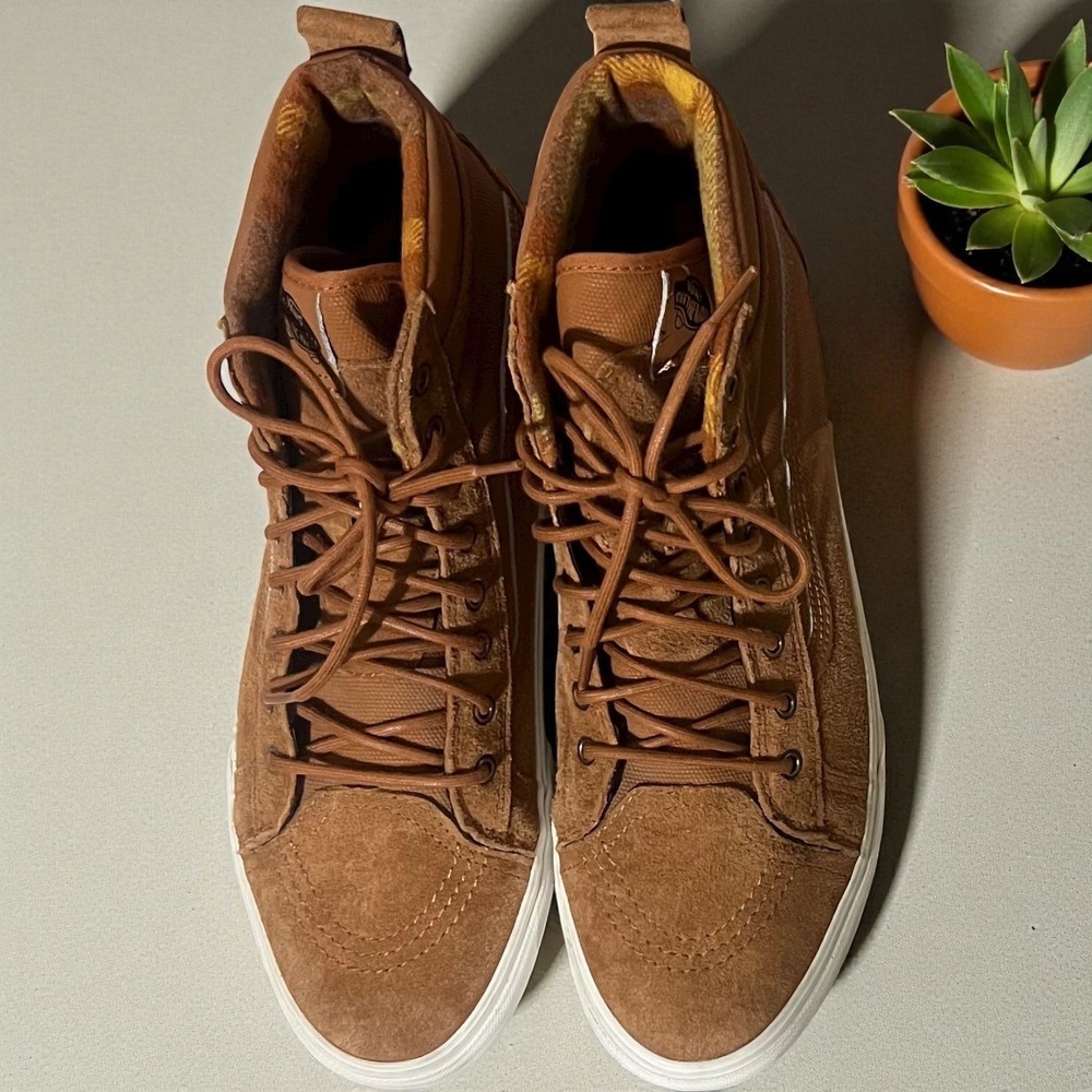 Vans Sk8 Hi MTE 20 Leather Suede Waterproof Winter Boots Mens 13 - Picture 5 of 10